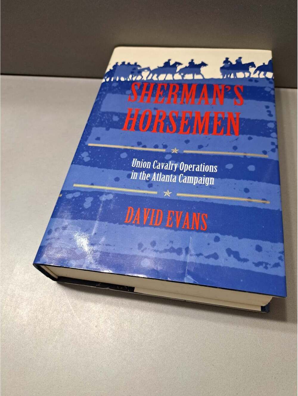 1996 first edition of Sherman's Horsemen by David Evans